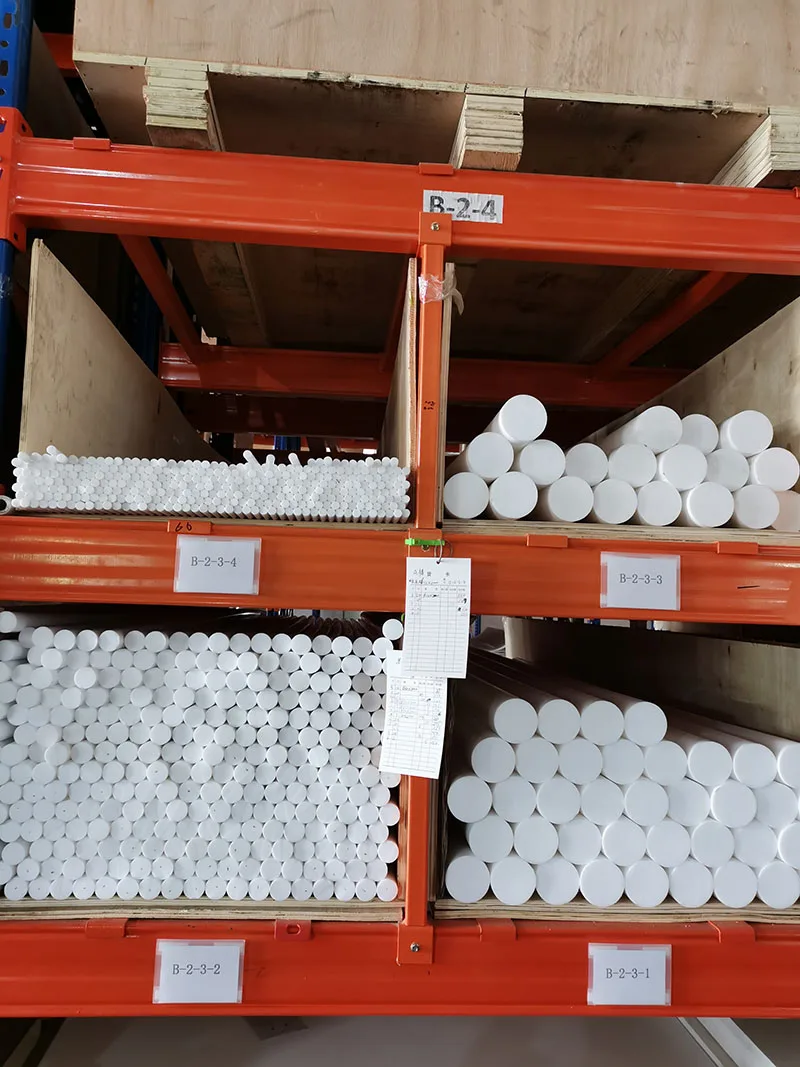 2022 New Virgin PTFE MOULDED ROD Round Bar 100% pure white ptfe extruded rods