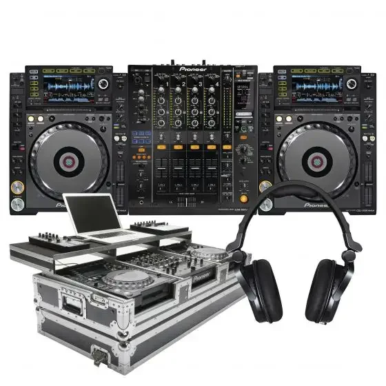BEST RATE SALE Pion-eer Pair of CDJ-2000 Nexus (2) CD Players 1 DJM-900NXS2 Nexus