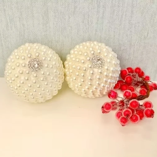 Wholesale custom DIY Bisque Ceramic Decorating Christmas Ball Ornament for Home Hotel Party