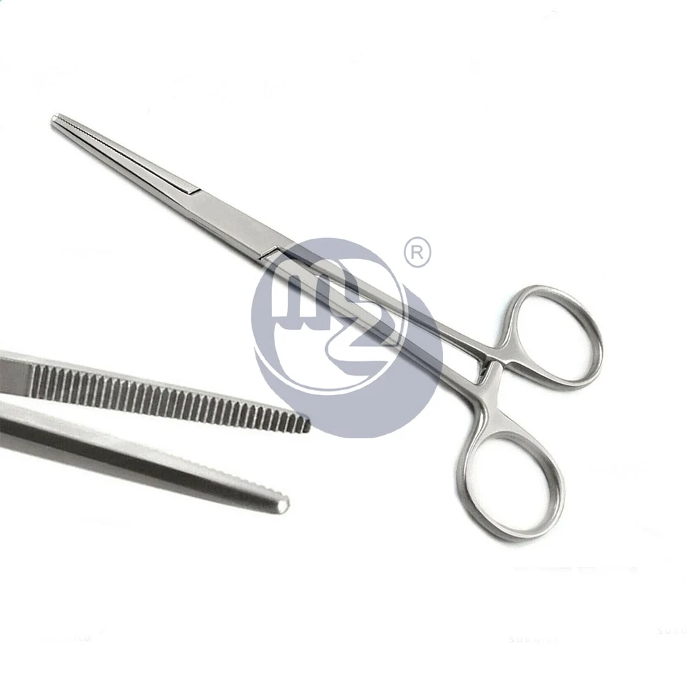 Private Label Kelly Forceps Hemostatic Clamp Locking Plier Surgical Artery Suture Forceps 14 cm Best Quality Made in Pakistan