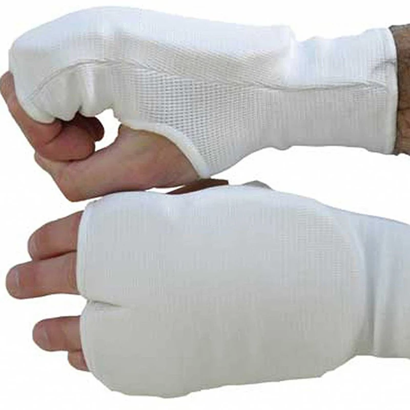 Karate Inner Gloves Cotton Elasticated fitness & body building boxing Hand Mitt punching bags Mitts