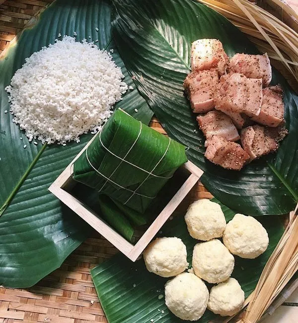 Вьетнамские листья Dong для обертывания бан Чжун и еды