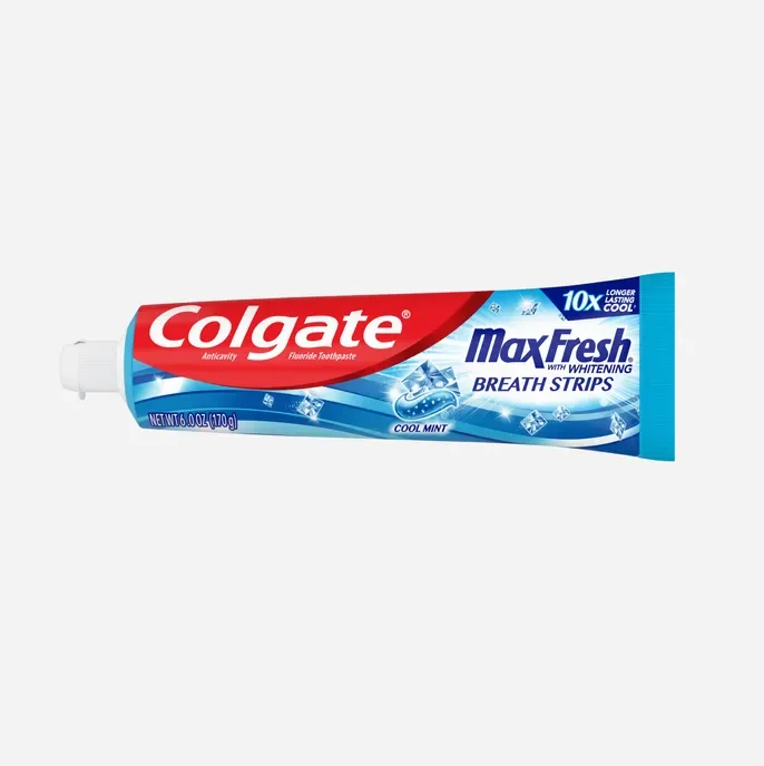 Поставщик свежих полосок для дыхания Colgate Max зубная паста оптом