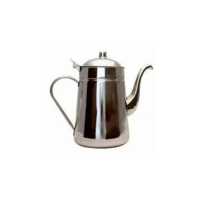 trendy Drinking water and coffee jug tableware Water Jug With Handle silver finished stainless steel  in wholesale