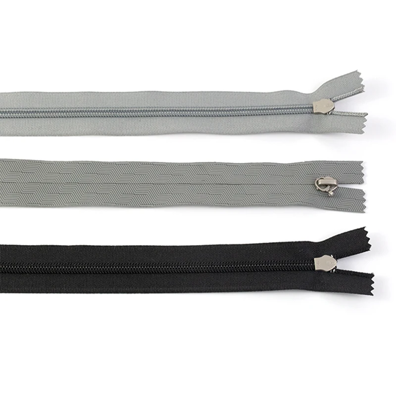 Custom High Quality Waterproof Zipper Eco-friendly Invisible Nylon No 5 Waterproof Zipper Close End Airtight Zipper For Swimwear