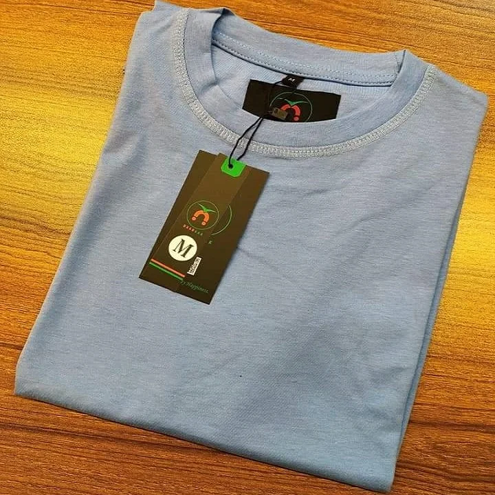 Summer Casual Breathable 100%Cotton tshirt spandex Plain Short Sleeves Casual solid color Cotton Outfits T shirt from Bangladesh