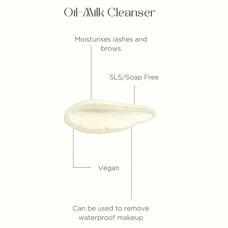 Premium Quality Oil Face Cleanser Waterproof Makeup Remover Oil Without Dryness Tightness Organic Skin Care Product