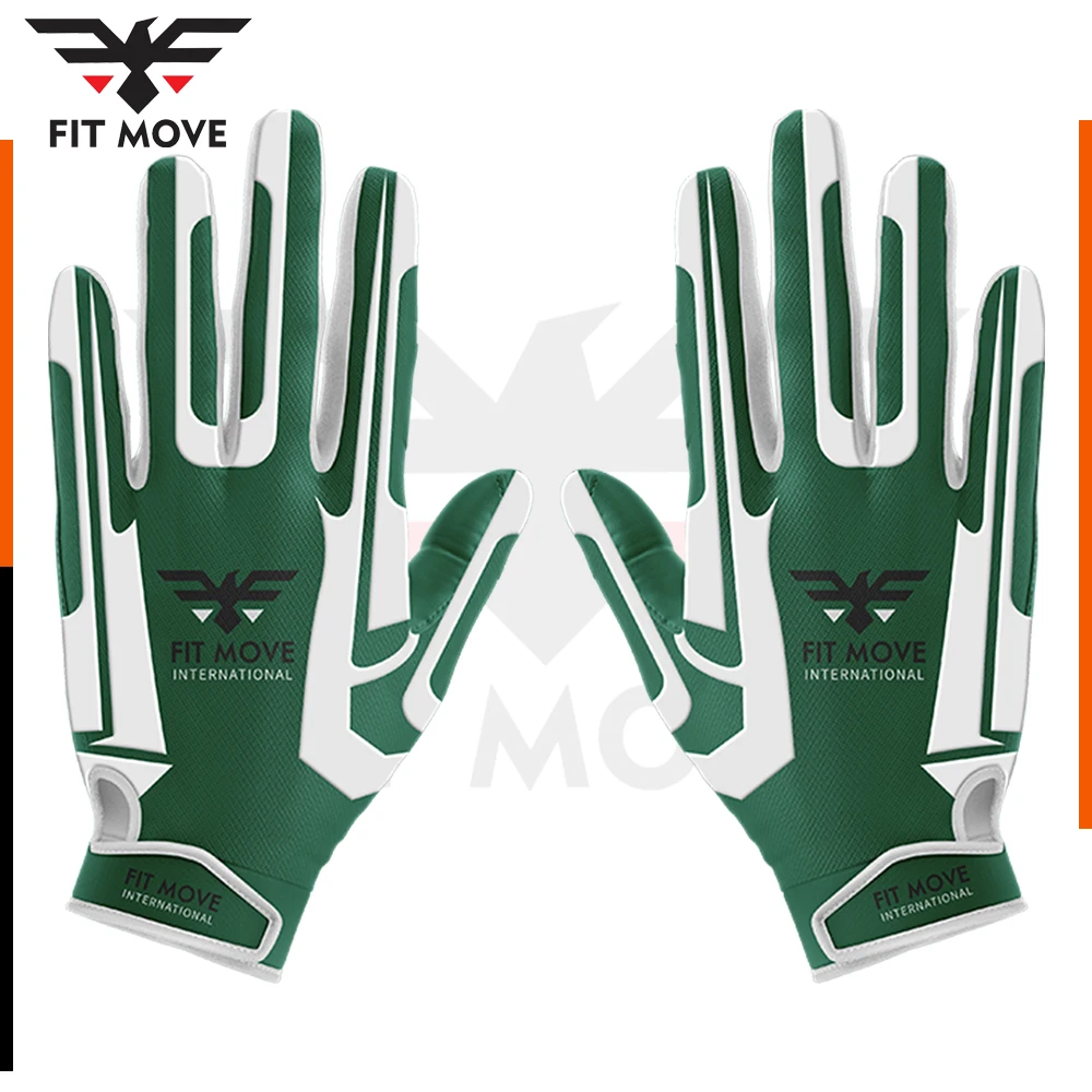2022 New Arrival Custom Design Grip Football Adult Receiver American Football Equipment Adult Youth American Football gloves