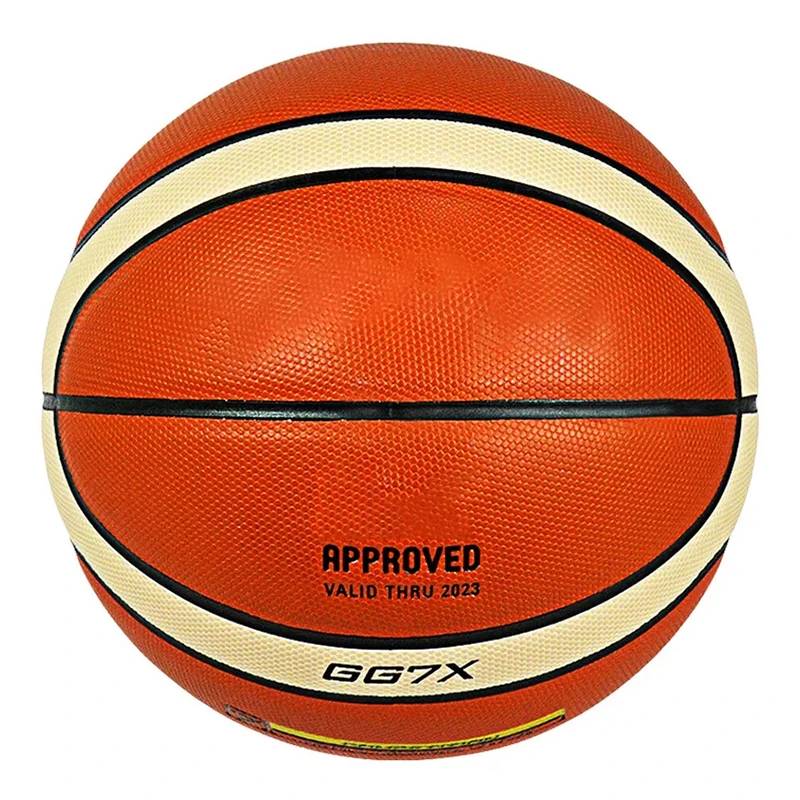 Customized Training Basketball New Design Custom PU Leather Sports Ball with Color New Materials