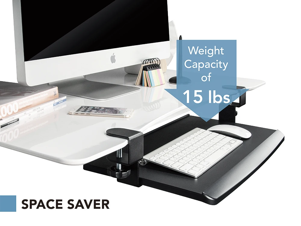 Under Desk Drawer Storage Organizer Laptop And Keyboard Stand Desk Clamp AIDATA