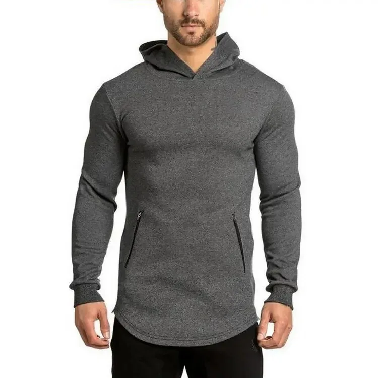 Sublimation Hoodie Gym Hemp Men Organic Pullover Zipper Pocket Custom Hoody Gym Wear Hoodie With Zippers And Pockets