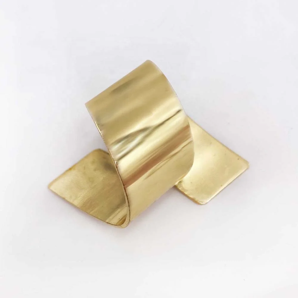 Tableware Decorative Wedding Design Royal Gold Plated Hole Design Napkin Rings Wedding Antique Decor New design Napkin Ring