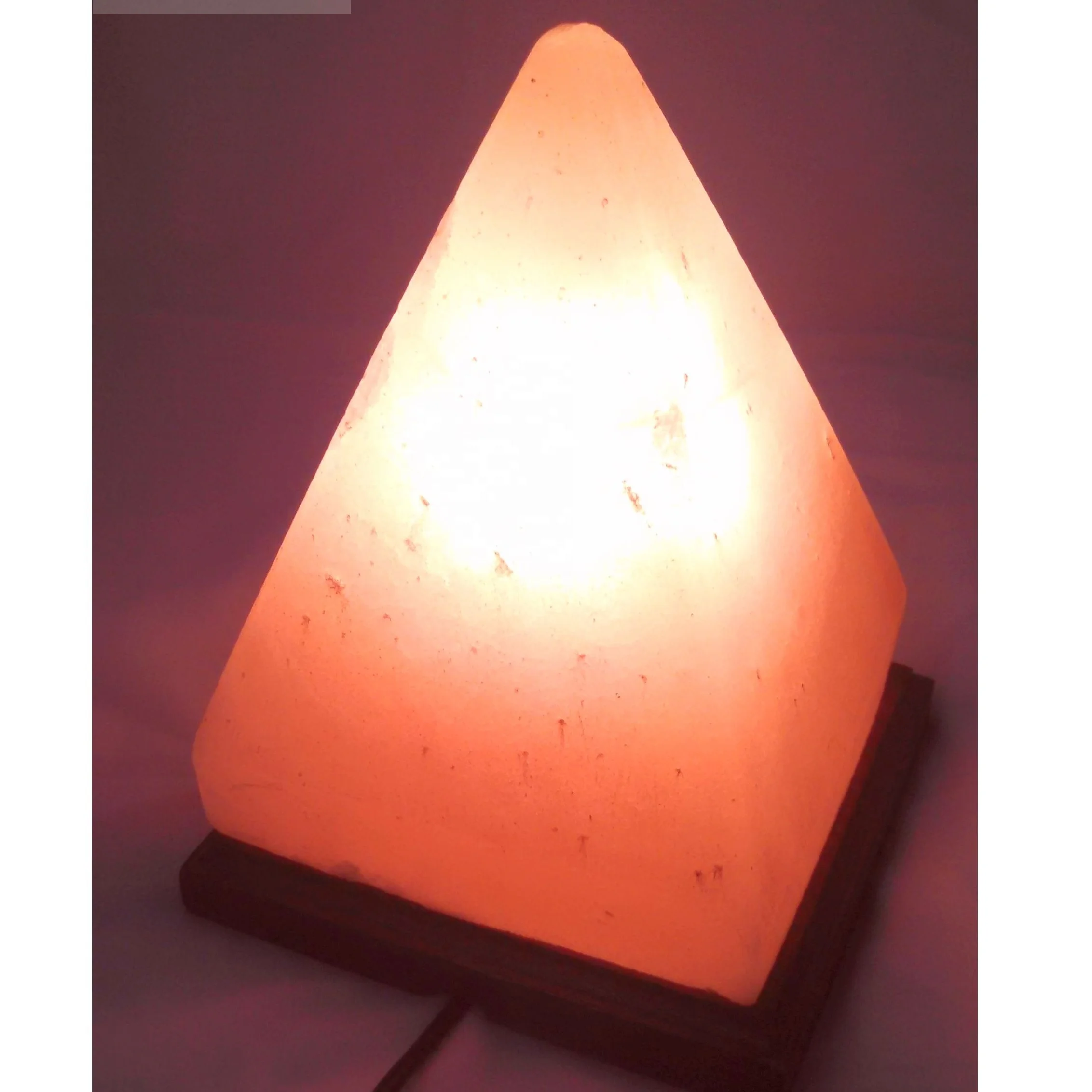 Wholesale 100% Pure Himalayan Salt Pyramid Lamp Excellent Quality Product