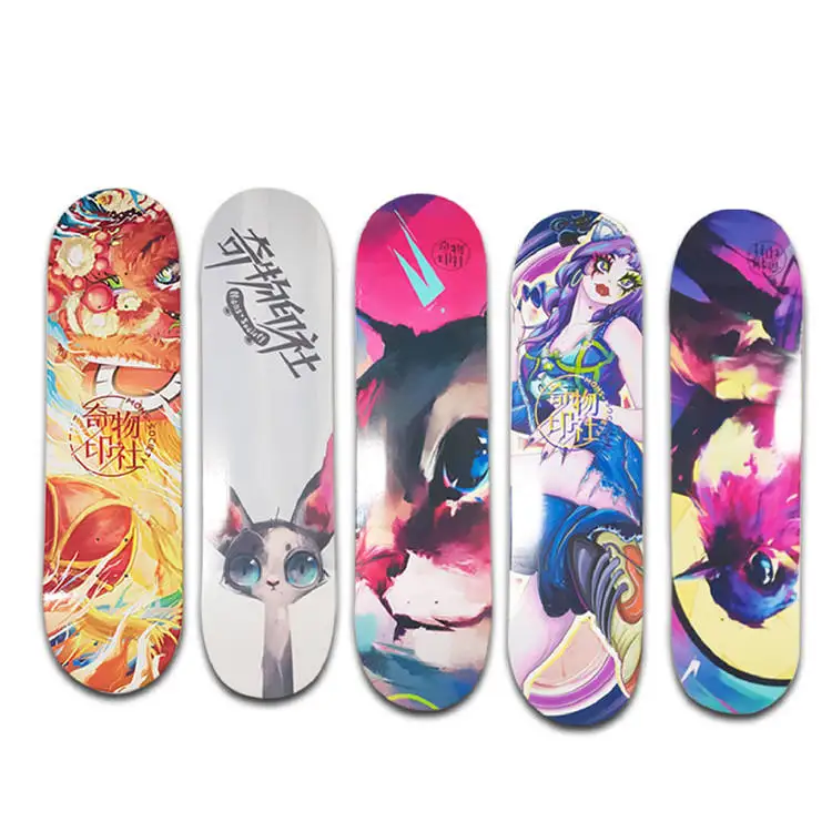 Wholesale Skateboard Decks Skateboard Deck Custom Graphics Heat Transfer Film Foil Paper
