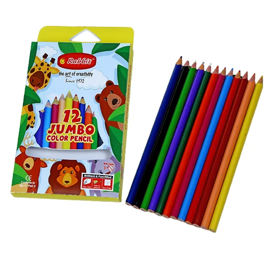 Buy 12 FS Jumbo Color Pencil with Sharpener with Full Size & High Quality Pencils By Indian Manufacturer & Suppliers