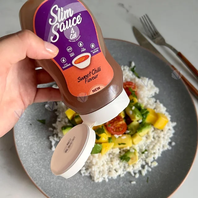 High Quality Sugar Free Slim Sauce Vegan Low calorie Ketchup, BBQ, Sweet Chili Sauce, Curry Sauce, Mayo keto food