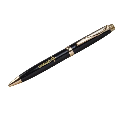 Black body Metal Ball Pen Fitted With Germany Made Components School and Office Supplies Writing Accessories at Best Price