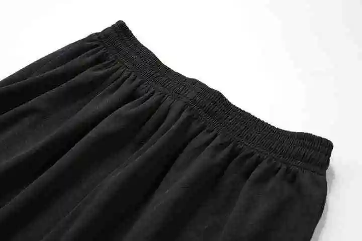 Черный цвет оптовая продажа логотип на заказ ткань черная палочка рукоятка форма для хоккея поле спортивной команды качественный полиэстер размер M