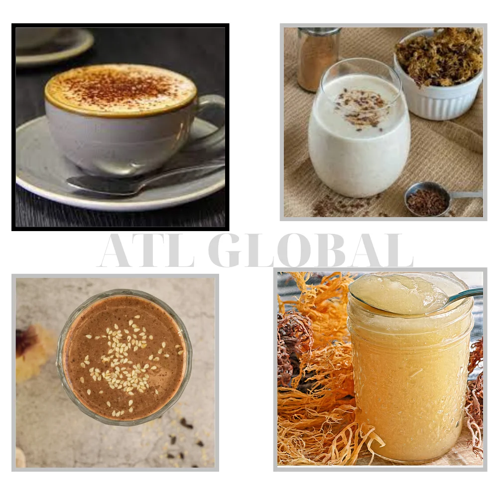 Sea moss gel wildcrafted raw superfood Irish moss/seamoss eucheuma cottonii  seamoss raw organic dried sea moss dried seaweed