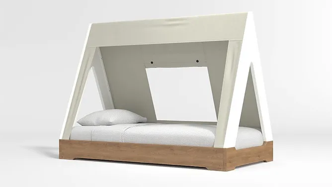 Modern Luxury Bedroom Furniture Latest Design Wood Bed Frame Solid Wood Baby Funny Bed by Vietnamese Manufacturer