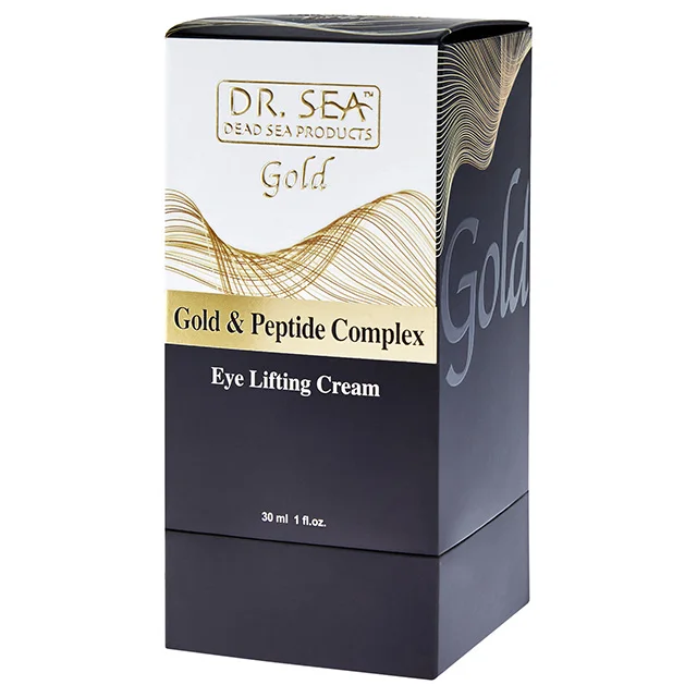 Anti aging Eye Lifting Cream - Colloidal Gold, Peptides, Shea butter and Hyaluronic Acid for Adults Female Private Label