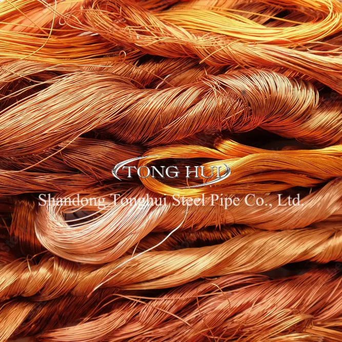 Industrial 99.9% high purity Scrap Copper Supplier Scrap Copper Wire