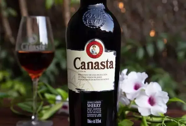 APERITIF Dessert Canasta Sherry Red 750ml Bottle Fortified  19.5% Alcoholic Beverage Wine Sweet Cream Origin from Spain