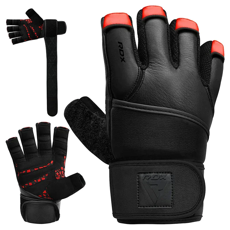 Gym Gloves for Weightlifting - Weight Lifting Fitness Grip Gloves for Exercise and Strength Training Workouts