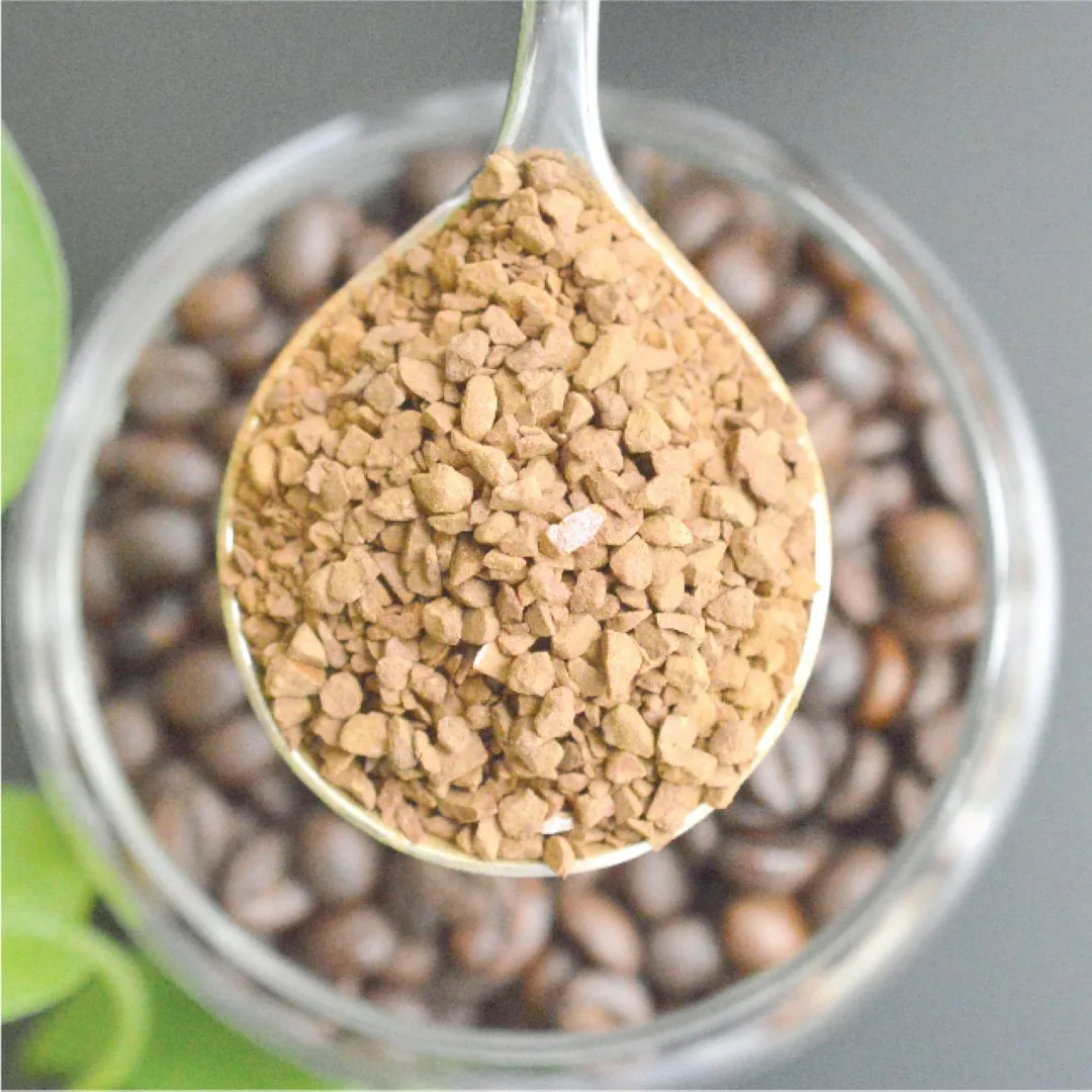 Premium Freeze-Dried Instant Coffee Moderate Biterness and Light Body 25kg Carton Bulk Ground Coffee FD Process Wholesale