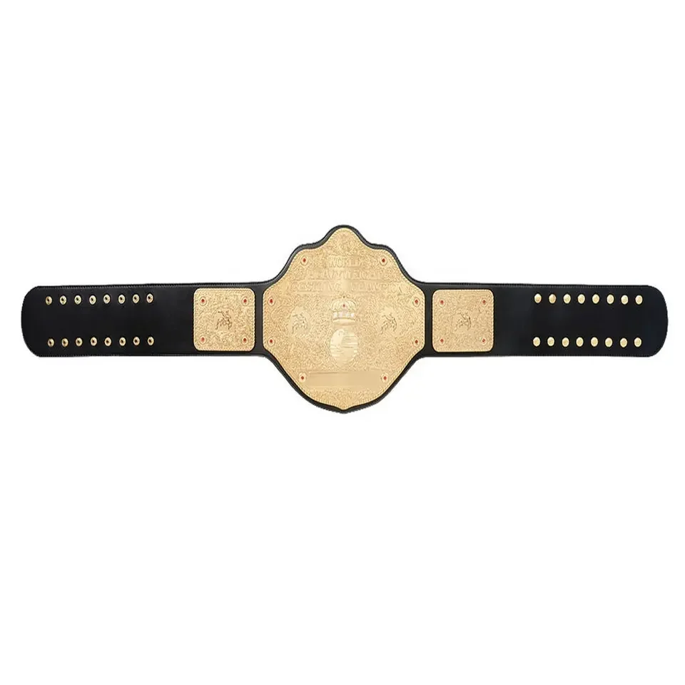 Custom World Heavyweight Wrestling Genuine Championship Belt , MMA Boxing Championship Belt