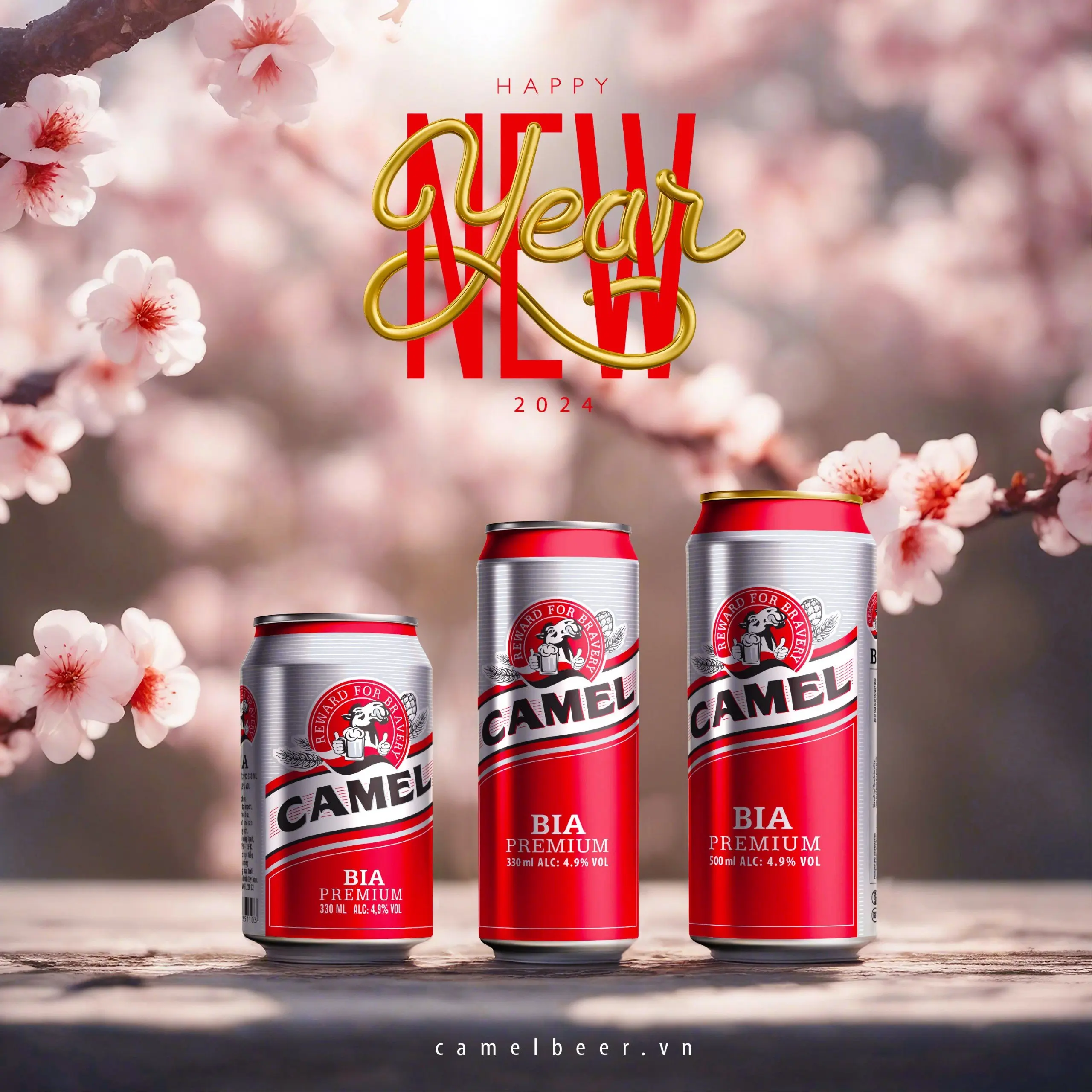Private Label Camel Beer OEM Brand Lager Beer from Vietnam