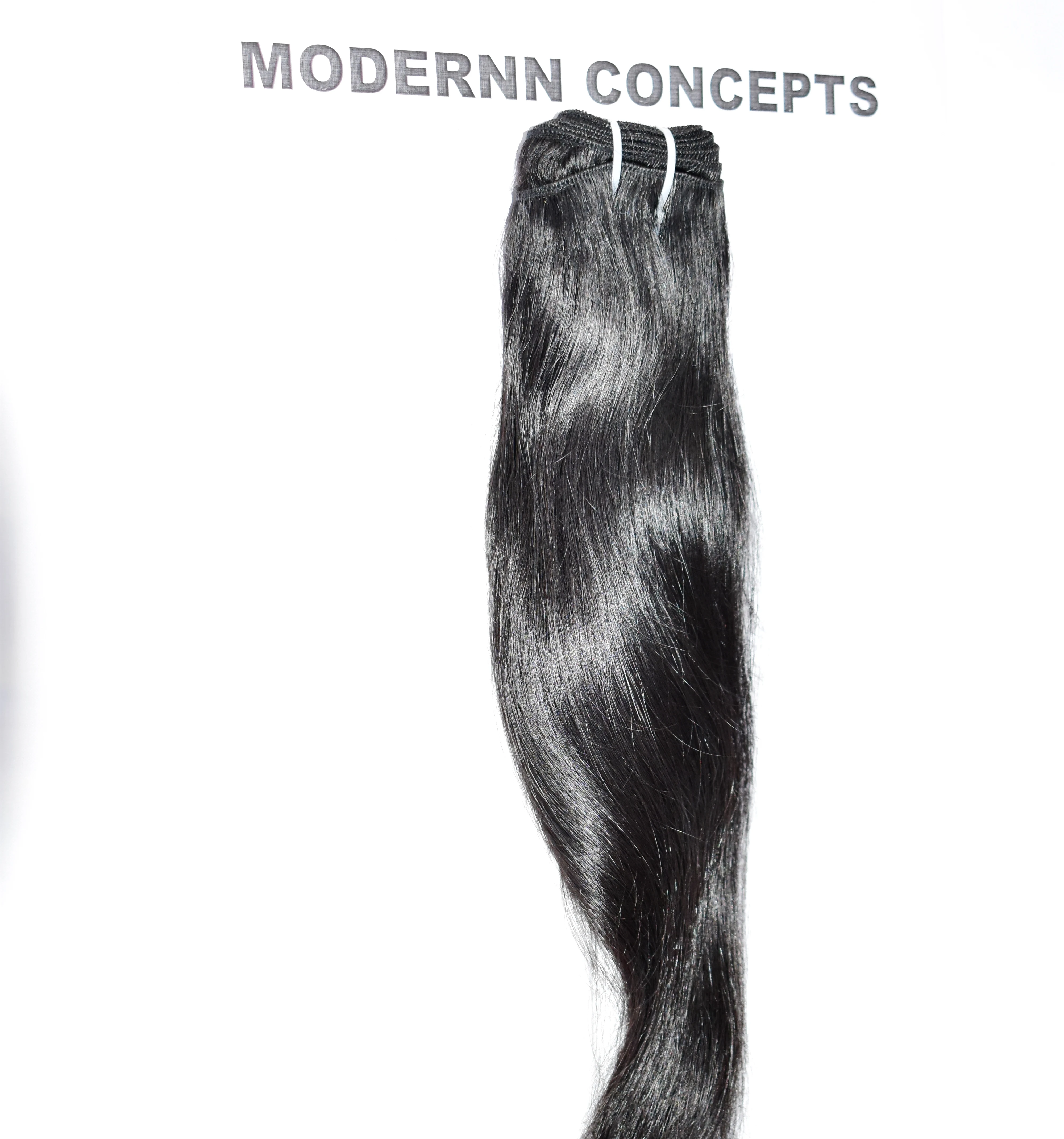 Wholesale Unprocessed Kinky Straight Black Color Natural Bundles Remy Vietnamese One Doner Virgin Machine Double Weft Human Hair