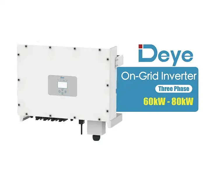 Deye SUN-75K-G на сетке PV инвертор 75 кВт трехфазный струнный Солнечный