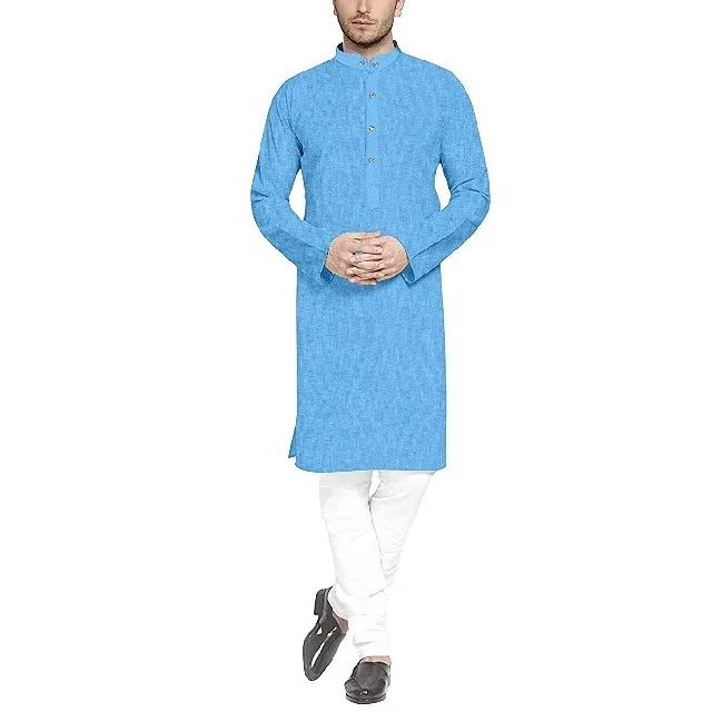 New Arrival Embroidered Men Kameez Kurta Shalwar Party Wear Kurta