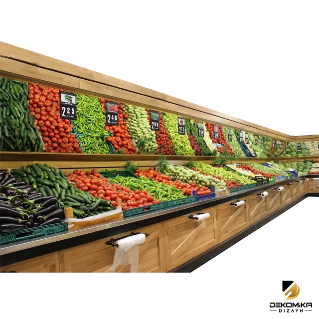 Best Quality Customized Green Grocery with two boxes and mirror OEM Product