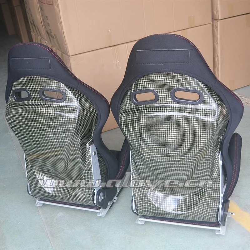 Stradia Lowmax Yellow Carbon Fiber Car Seat