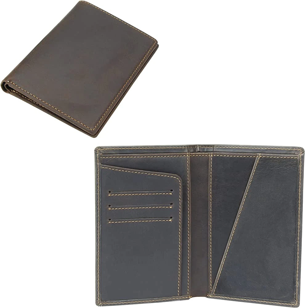Custom RFID Blocking PU Leather Passport Cover Travel Passport Wallet Card Holder Case for Car make lacosted products