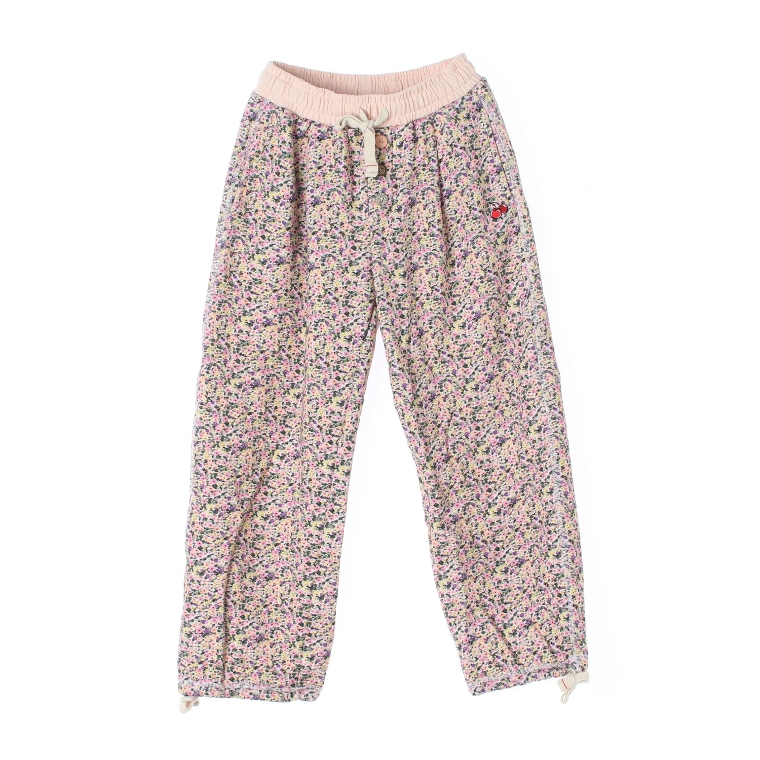 Корейские Подержанные женские розовые Пижамные брюки