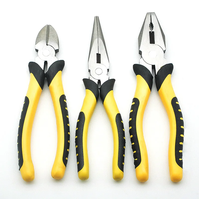 Hot selling multifunctional stainless steel wire pliers aluminums electrical pliers labor-saving pointed nose pliers