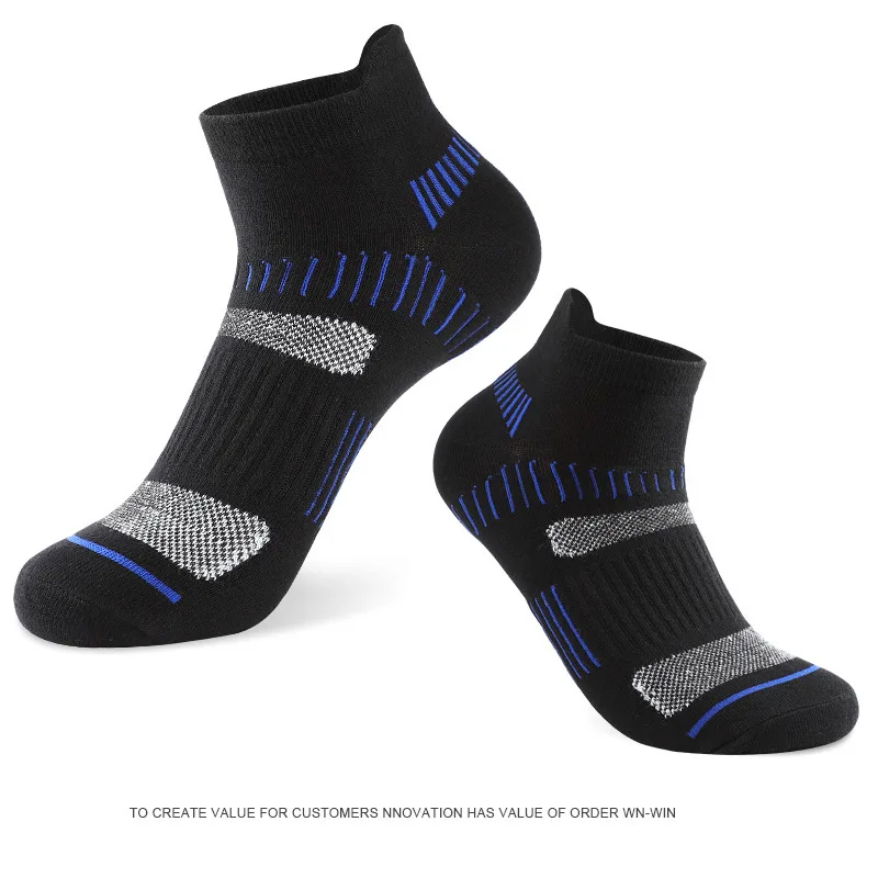 Wholesale Quick Dry Performance Sport Ankle Socks Lightweight Running Workout Socks For Men