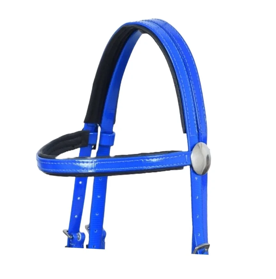 Horse Equestrian PVC Racing Bridle And Rein Set Horse Tack Manufactured in India Biothene Bridle For Horse Riding At Best Price