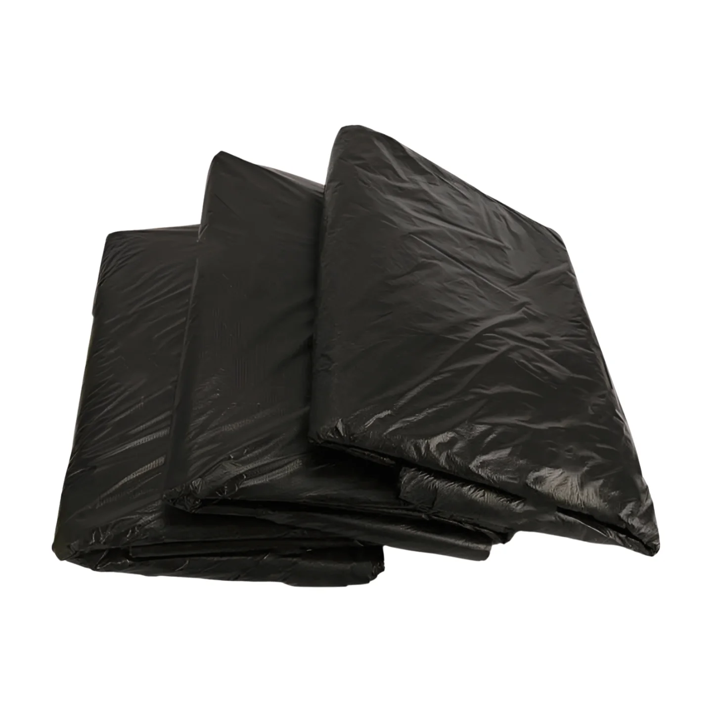 Extra Large Heavy Duty Black HDPE Trash Bags Plastic Garbage Can Liners Professional Garbage Bags Trash Bags For Home Kitchen