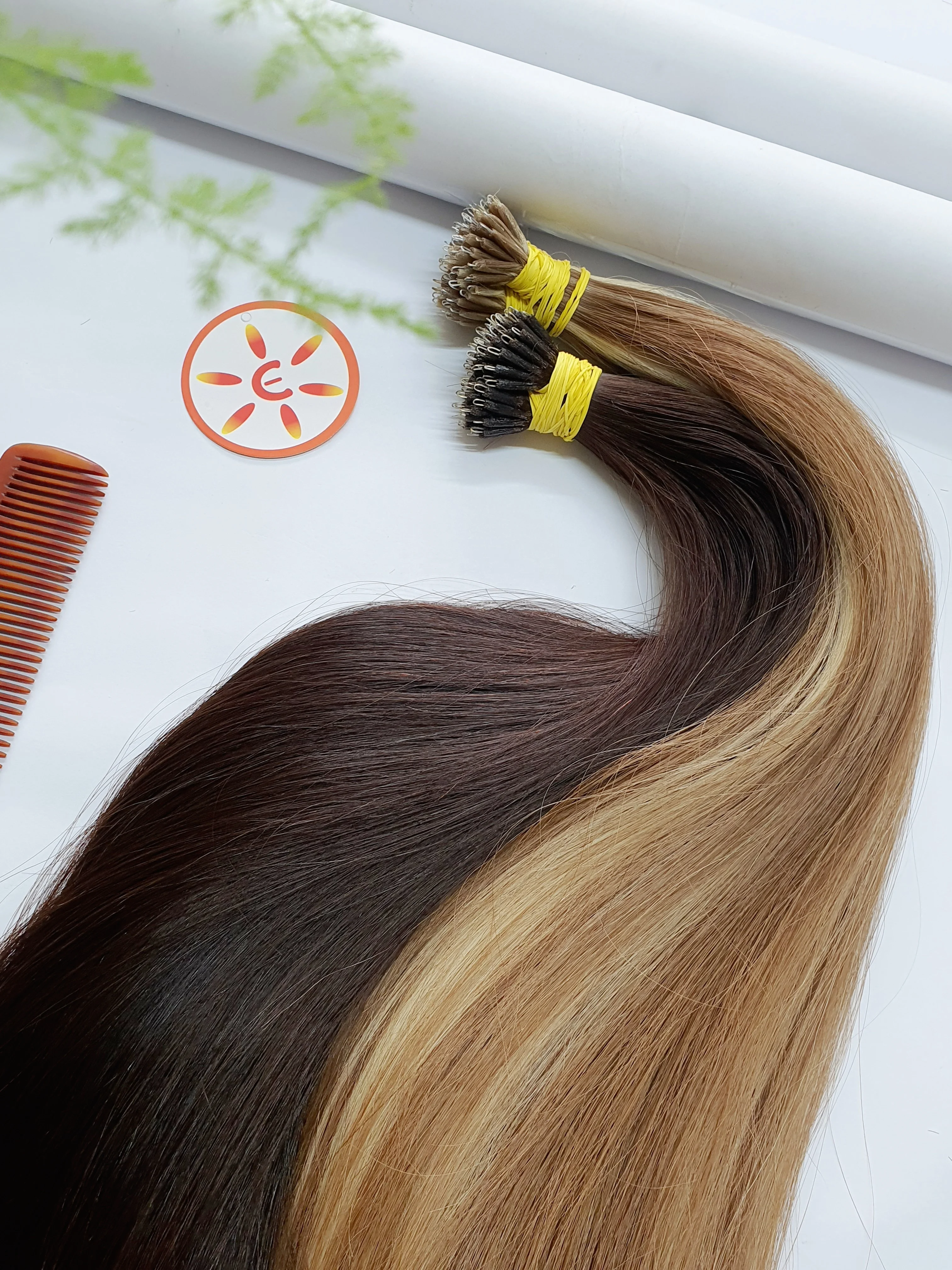 E-HAIR VIETNAM | Nano Keratin Tip Hair Extensions For Women , Hot Trend Color Of 2022 Virgin Vietnamese Human Hair