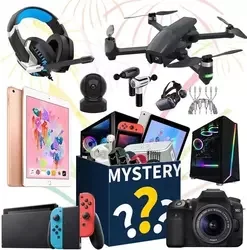 3C electronics mystery gift box has a chance to open wireless headphones cameras drones More gifts