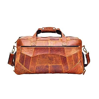 Wholesale Vintage Duffle Travel Bag Crazy Horse Genuine Leather Large Capacity Duffle Travel Bag for Wholesale At Best Price