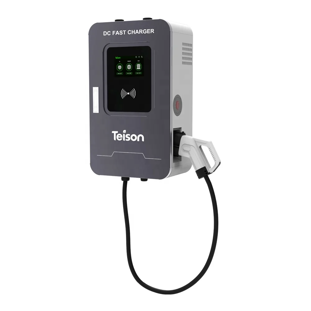 Teison manufacturer 30KW DC home ev fast charging station for Ecars CCS-1/2