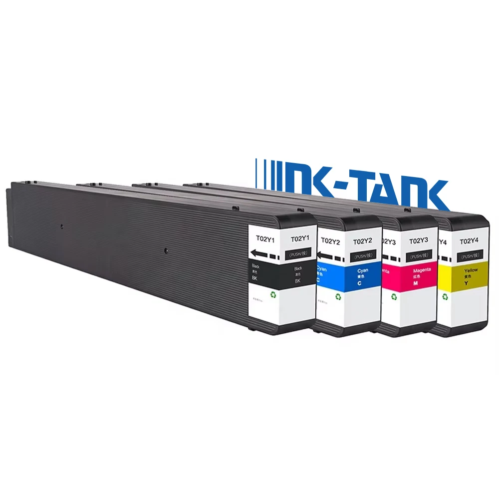 INK-TANK T02Y1 T02Y2 T02Y3 T02Y4 премиум цвета Совместимый струйный картридж для Epson рабочей силы предприятия WF-C21000 принтер