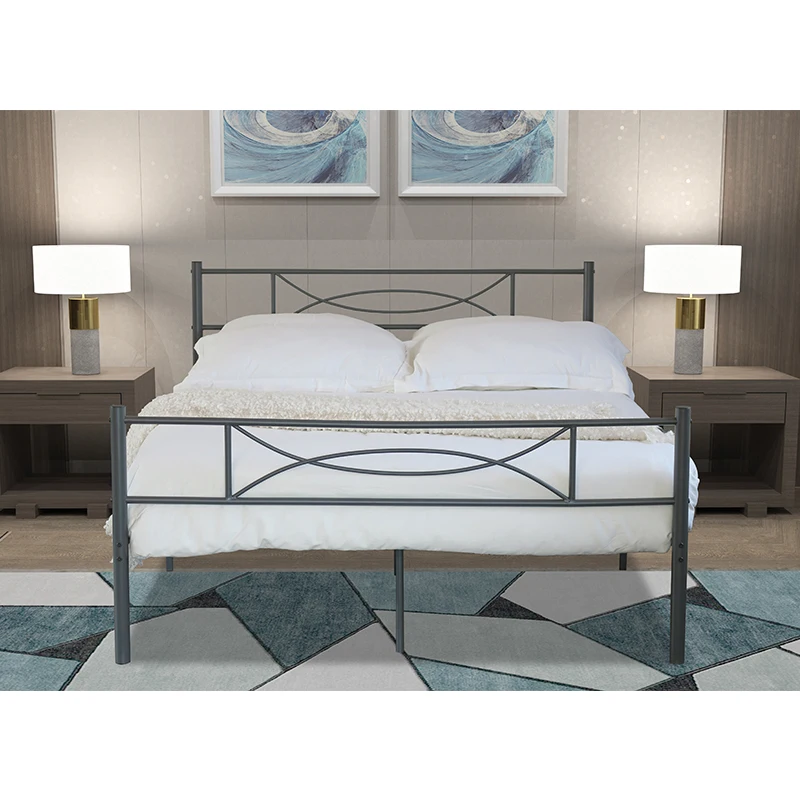 Best Metal Bed SATURN Best Affordable Platform Beds Suitable for Hostel Dormitory Bulk Buy in Low Cheap Price