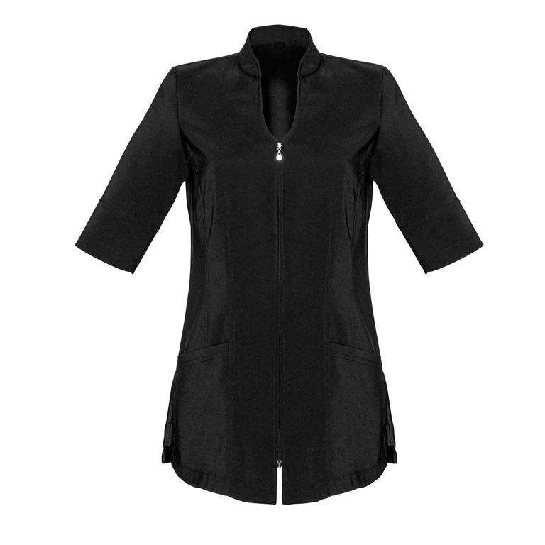 Lady Beautician Work Wear Uniform Set Beauty Salon Make Up Women Spa Uniform Polyester Cotton Fabric with custom logo beautician