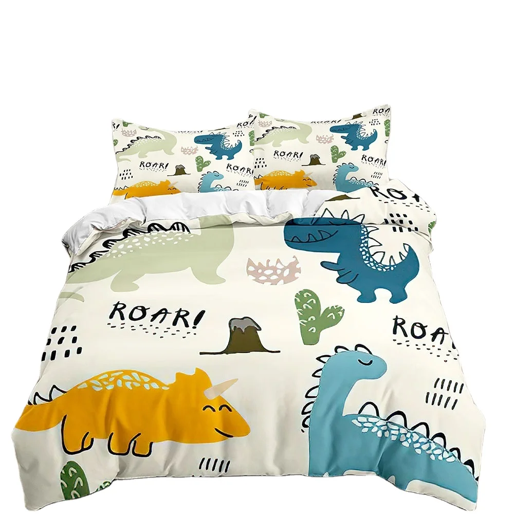 Factory Supplier Microfiber Bed Sheet Set Printed Flat Bed Sheet Wholesale Customized Pure Cotton Sheet and Pillowcase Sets